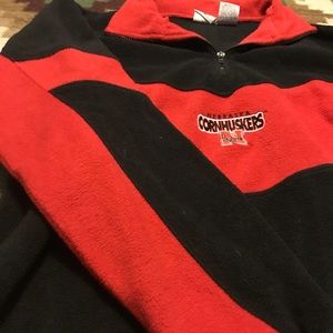 VINTAGE Cornhusker Half Zip Fleece Jacket